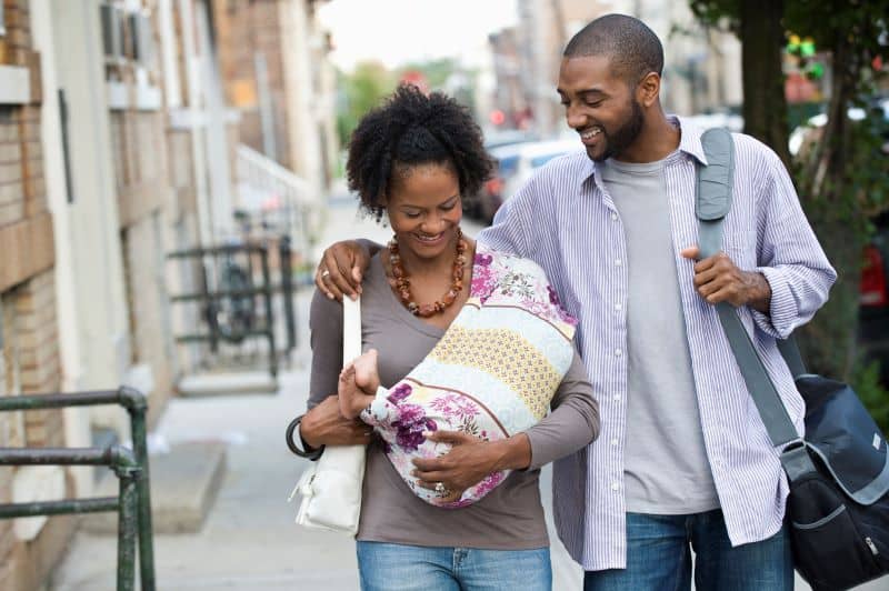 A couple taking a stroll in New Jersey. A couple taking a stroll in New Jersey.