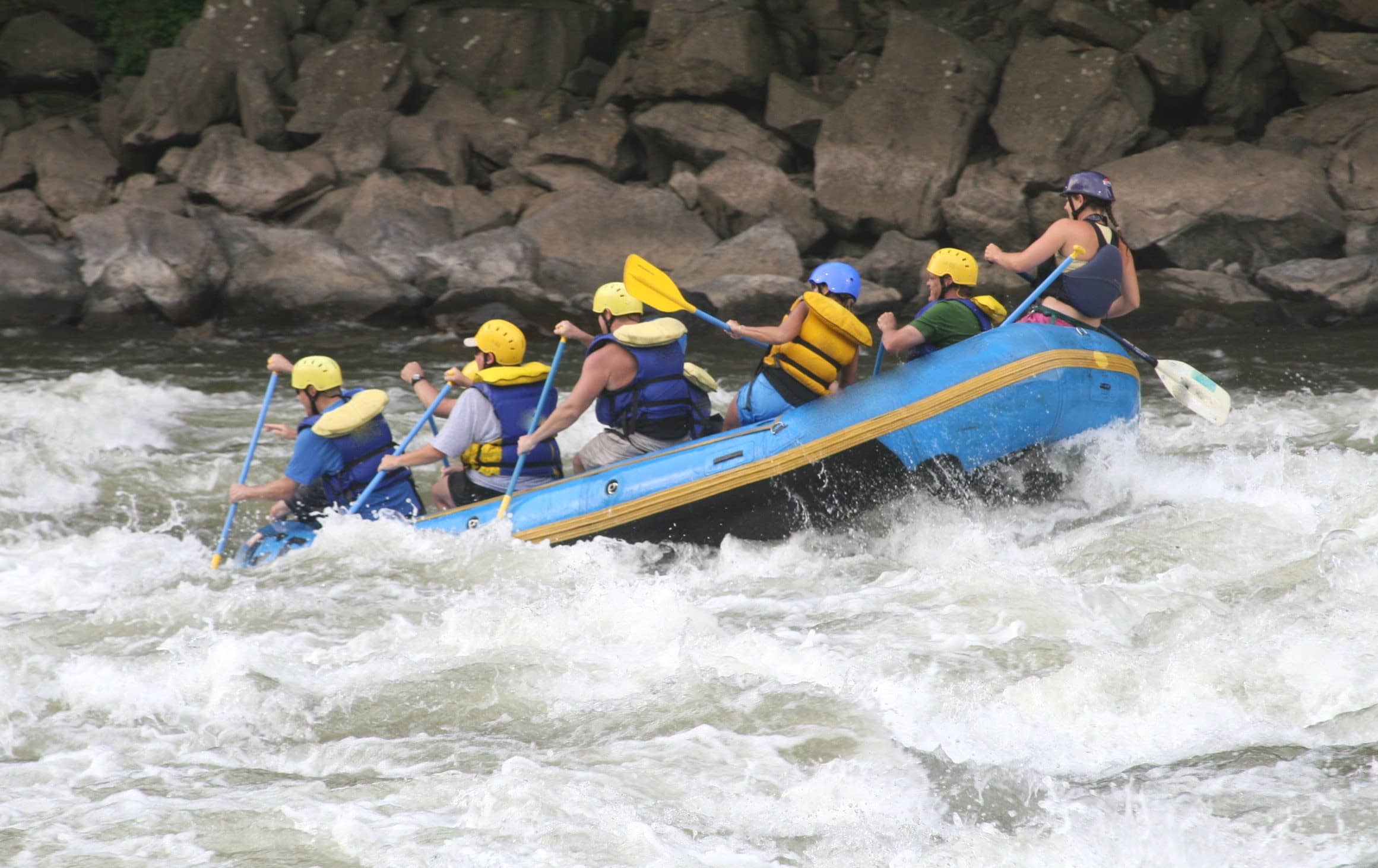 White water rafting in West Virginia White water rafting in West Virginia